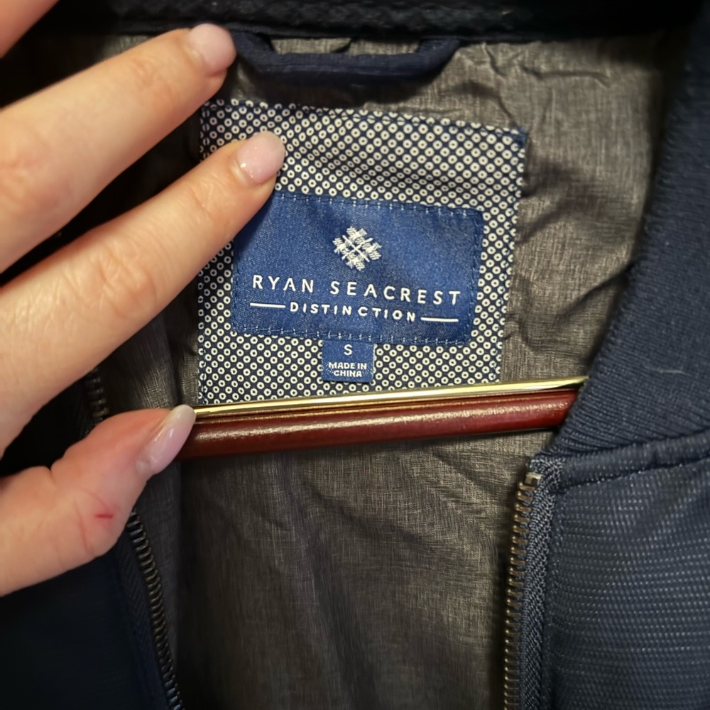 Men, navy colored Jacket